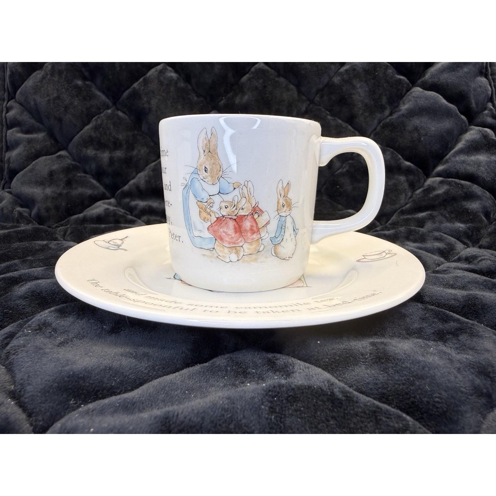 Peter Rabbit Cup and Saucer - Etsy Canada