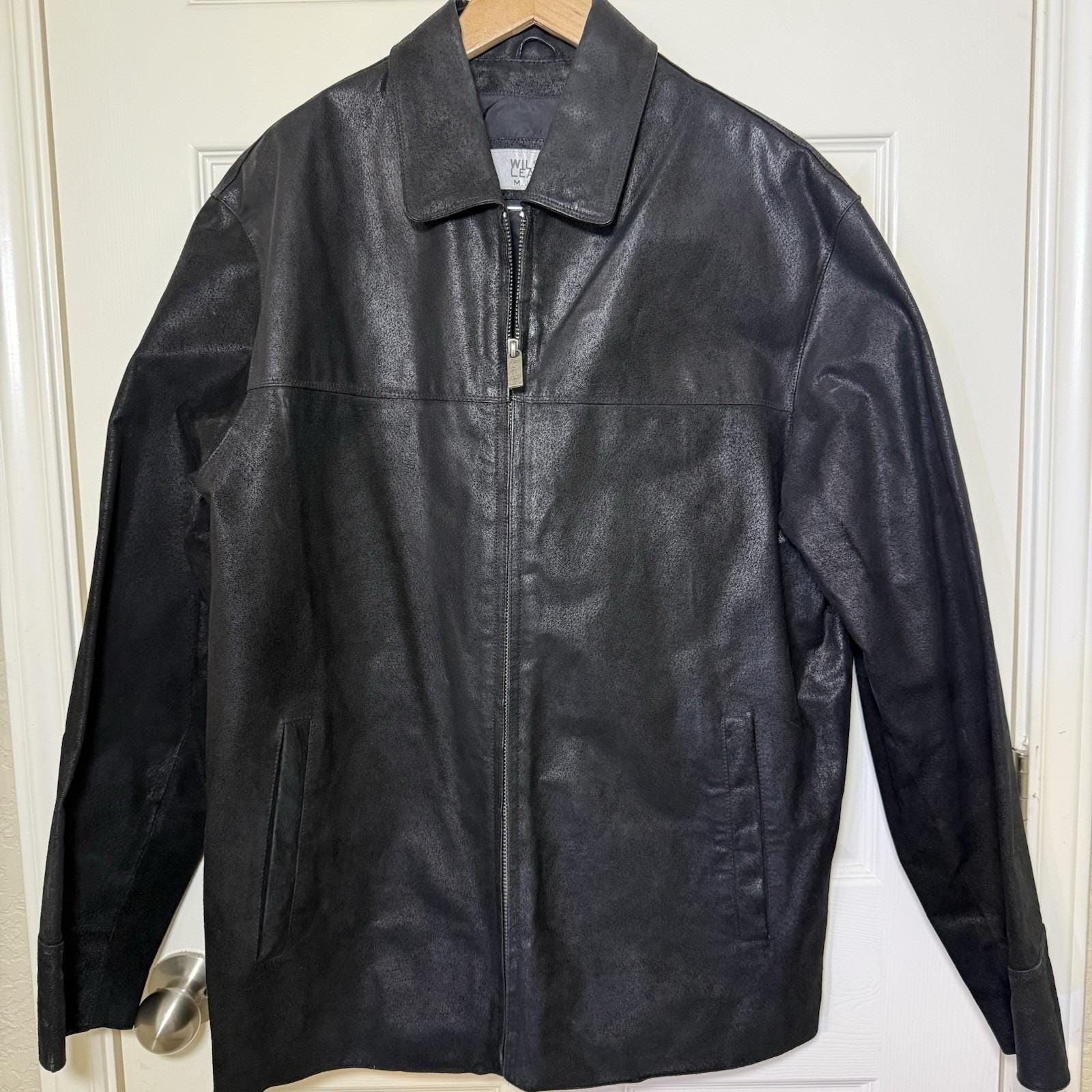M.JULIAN レザージャケット ミニマル 本革 黒 L ライナー脱着可 90's WILSONS LEATHER M.JULIAN | GANKO