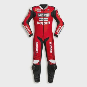 Ducati Racing Leather Motorcycle Suit: Custom Made Biker Gear