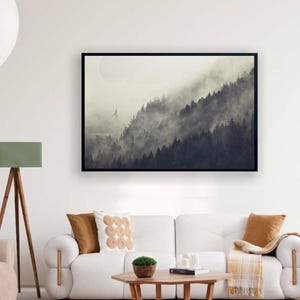 Star Wars jedi Canvas Wall Art, Endor Canvas, Endor Poster Art, Return Of The Jedi Star Wars Art, Legendary Movie Art, Ready to Hang.