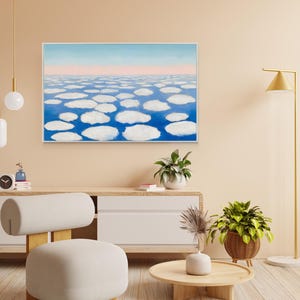 Georgia O&#39;Keeffe &#39;Sky Above Clouds&#39; Canvas Print - Ready to Hang