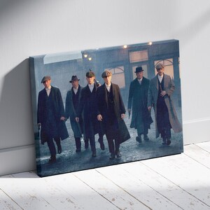Peaky Blinders Family Canvas Art: Thomas Shelby Movie Poster