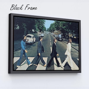 The Beatles Painting - Abstract Wall Art Depicting the Four
