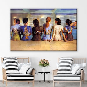 Pink Floyd Canvas Wall Art, High Quality Wall Decor, Ready to Hang.