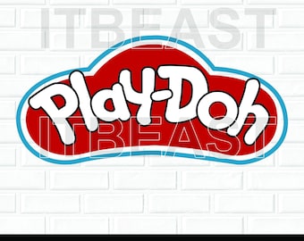 PlayDoh Svg ,play-doh Dxf , Jpg , Png , Eps Cut File Download digital Silhouette Cricut File CNC file