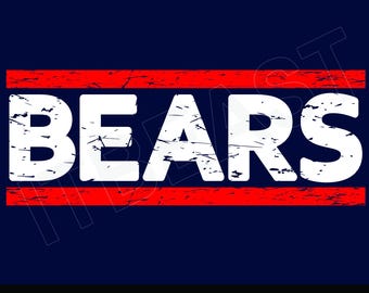 BEARS svg,bears football svg,bears chicago bears Svg,Bears stripe svg,rugby svg vector,eps,dxf,png,jpg cricut cutfile digital download file