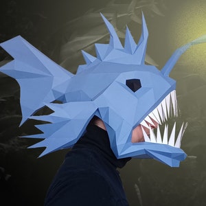 Fish Paper Mask Diy 