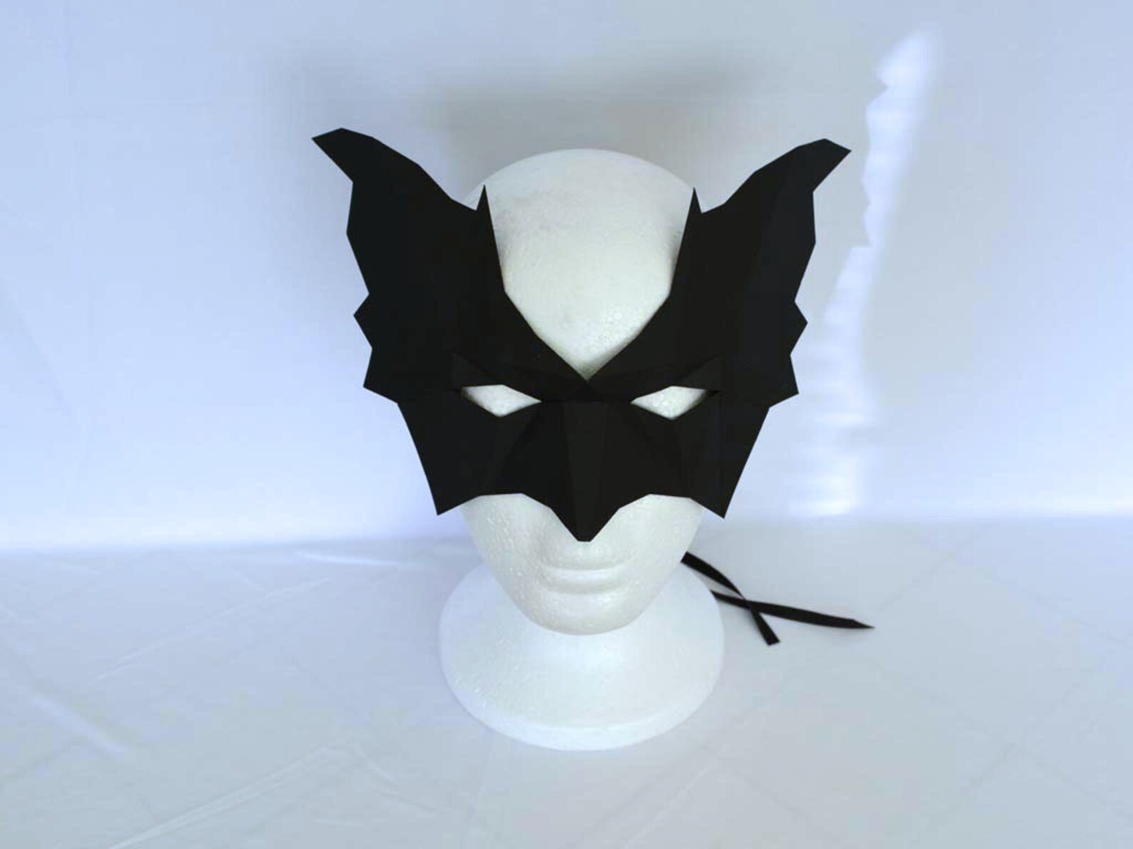 Bat Wings Face Mask for Halloween DIY Pattern Builds in 30 Etsy