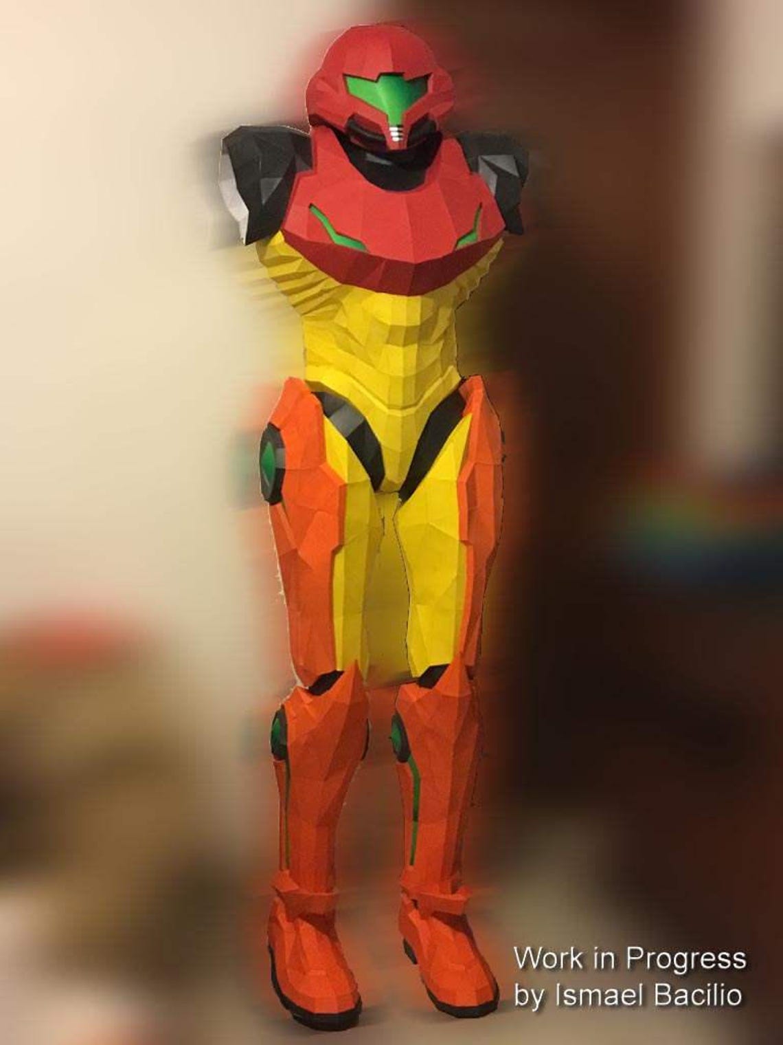 Metroid Papercraft Samus Ped Suit Design Printable Pa - vrogue.co