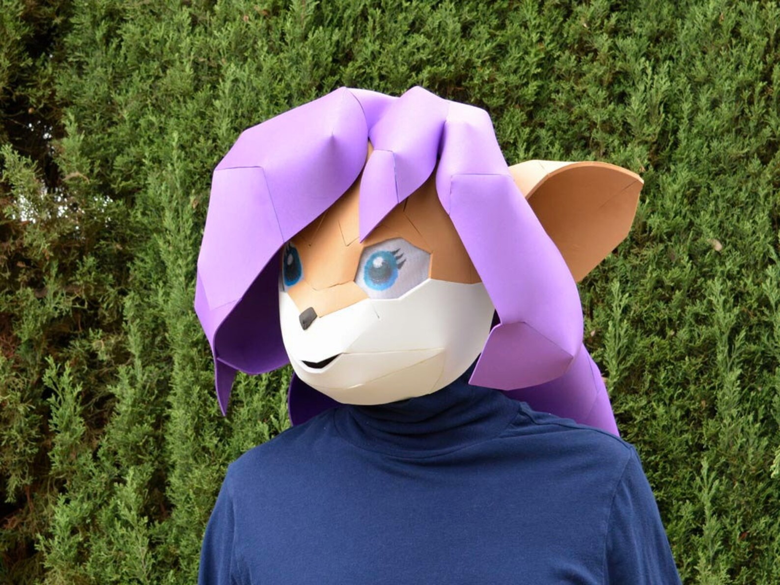 Cartoon Mouse Mask Pattern | Printable Low Poly Halloween Mask (PDF) - Etsy