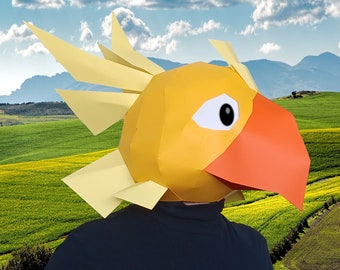 DIY Vogel-Maske Schnittmuster - Craft Foam oder Papier (PDF-Muster)