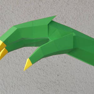 Dragon Claws or Dinosaur Claws Great Costume Accessory That Really Move Halloween Costume Dinosaur Claws Dragon Claws Papercraft image 5