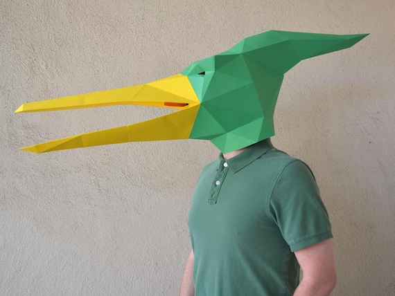 dinosaur mask pterodactyl mask