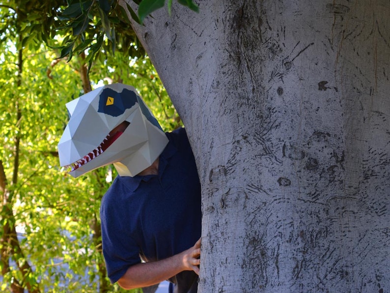 Dinosaur Costume Patterns Make Your Own Halloween Masks Etsy