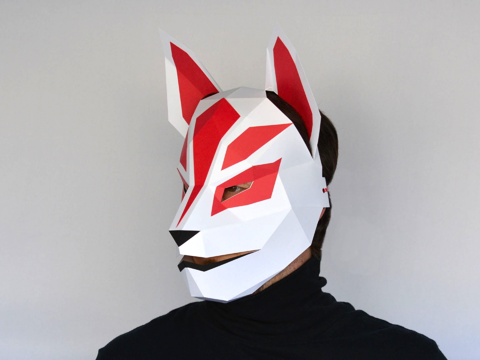 Kitsune Mask Pattern