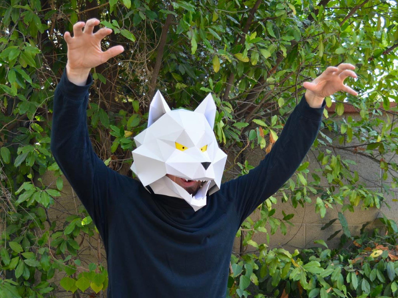 Halloween Mask Patterns Five in One Make Your Own Etsy