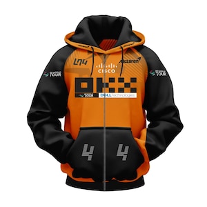 Veste Lando Norris, veste LN4, meilleur cadeau Formule 1, cadeau d&#39;anniversaire, de Noël et de la Saint-Valentin pour fan de Lando Norris, veste Norris 4