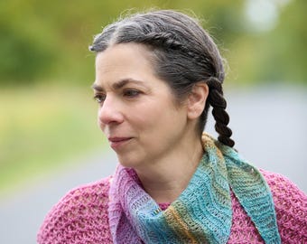 The Answer Scarflette Knitting KIT