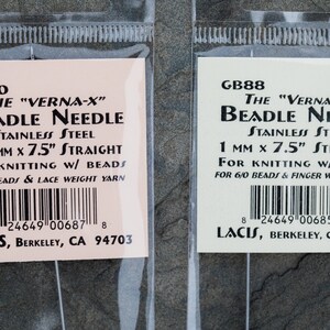 Beadle Needle 2 sizes image 2