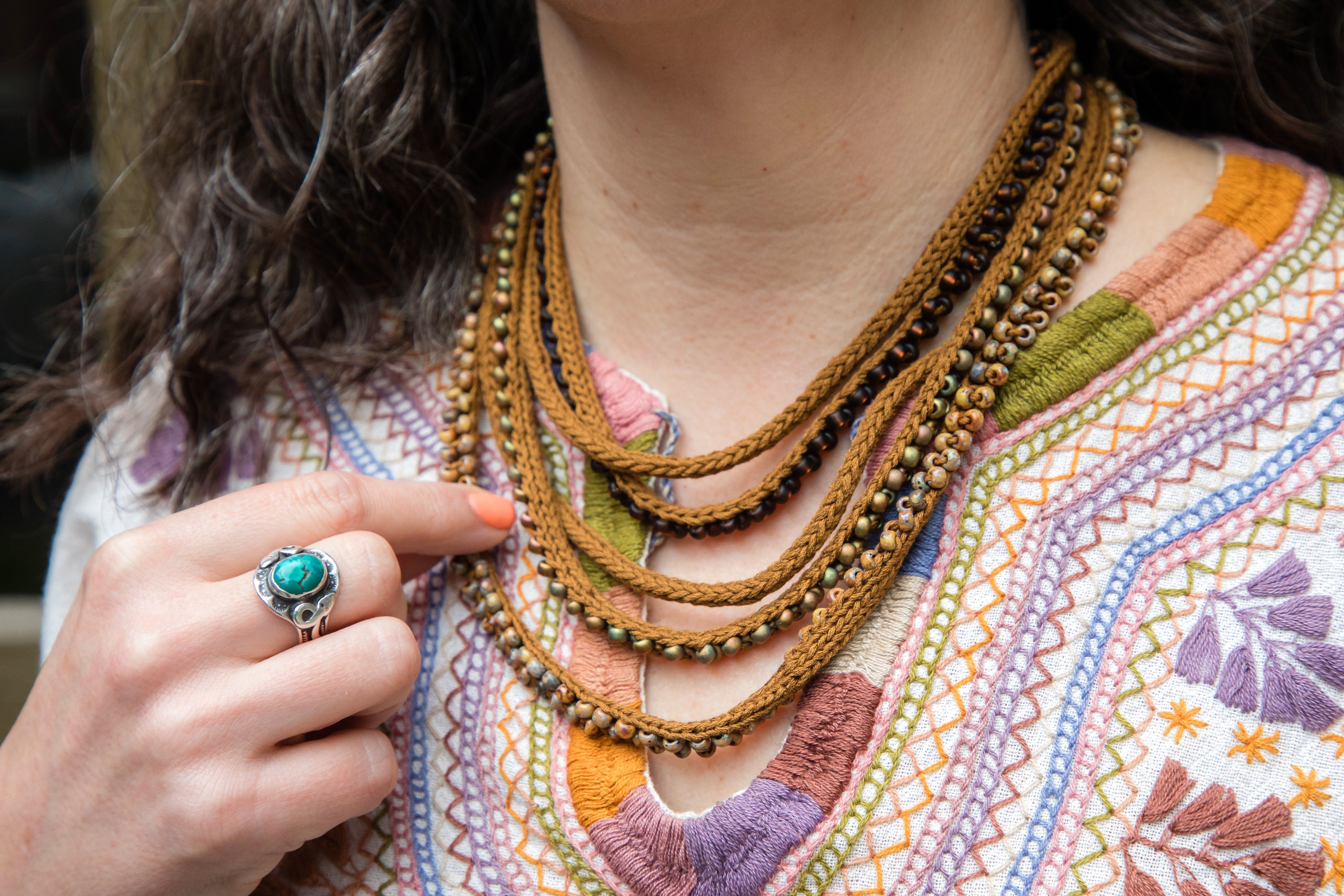 Cuentas Collar OR Scarf Kit