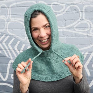 Into The Hoods Dickey Knitting Pattern