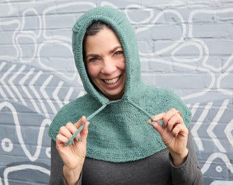 Into The Hoods Dickey Knitting Pattern