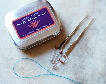 Travel Beading Kit for Knit and Crochet