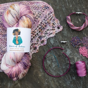 Sprang Scarf and Cuff Kit