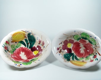 Vintage Handpainted Franciscan Style Bowls