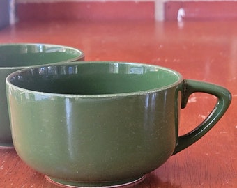 Midcentury Green Atomic Style Mugs for 2
