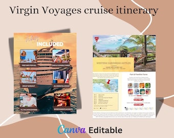 Virgin Voyages cruise itinerary Explore the Seas Travel Experience Tropical Cruise Memorable Journey Luxury Cruise Travel Journey