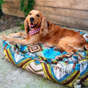 Dog Bed With Sides - Anti-scratch Plush Pet Bed - Soft Washable Dog Bed for Small & Large Dogs - Cozy Cat Bed - Removable Cushion