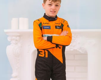 All Designs of Racing Suits Available with Matching Gloves, Caps and Shoes - Fully and Free Customizable with your Name, Flag, Number etc.
