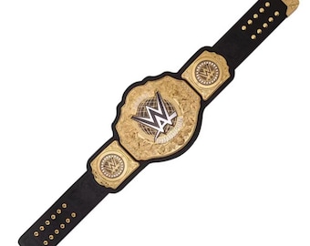 World Champion Black Wrestling Title Belt Class One Replica