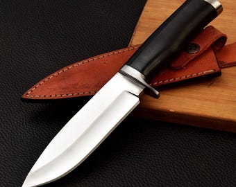 Custom D2 Handmade Hunting skinner knife, Anniversary Gift Birthday Gift ,handforge knives ,Thanksgiving, birthday Easter gift ,mother’s day