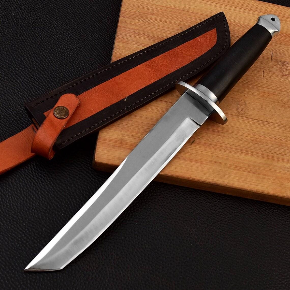 Custom D2 Handmade small katana knife ,Anniversary Gift, Birthday Gift ,handforge knives ,Thanksgiving, birthday gift for her ,mother’s day