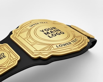 Customizable Championship Belt for Award Sports Events - Custom Wrestling Belt - Personalized Wrestling Belt- gift for champion