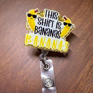 Funny Bananas Badge Reel