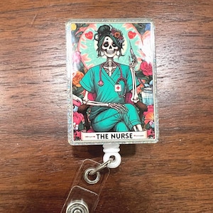 Die Nurse Card Badge Reel