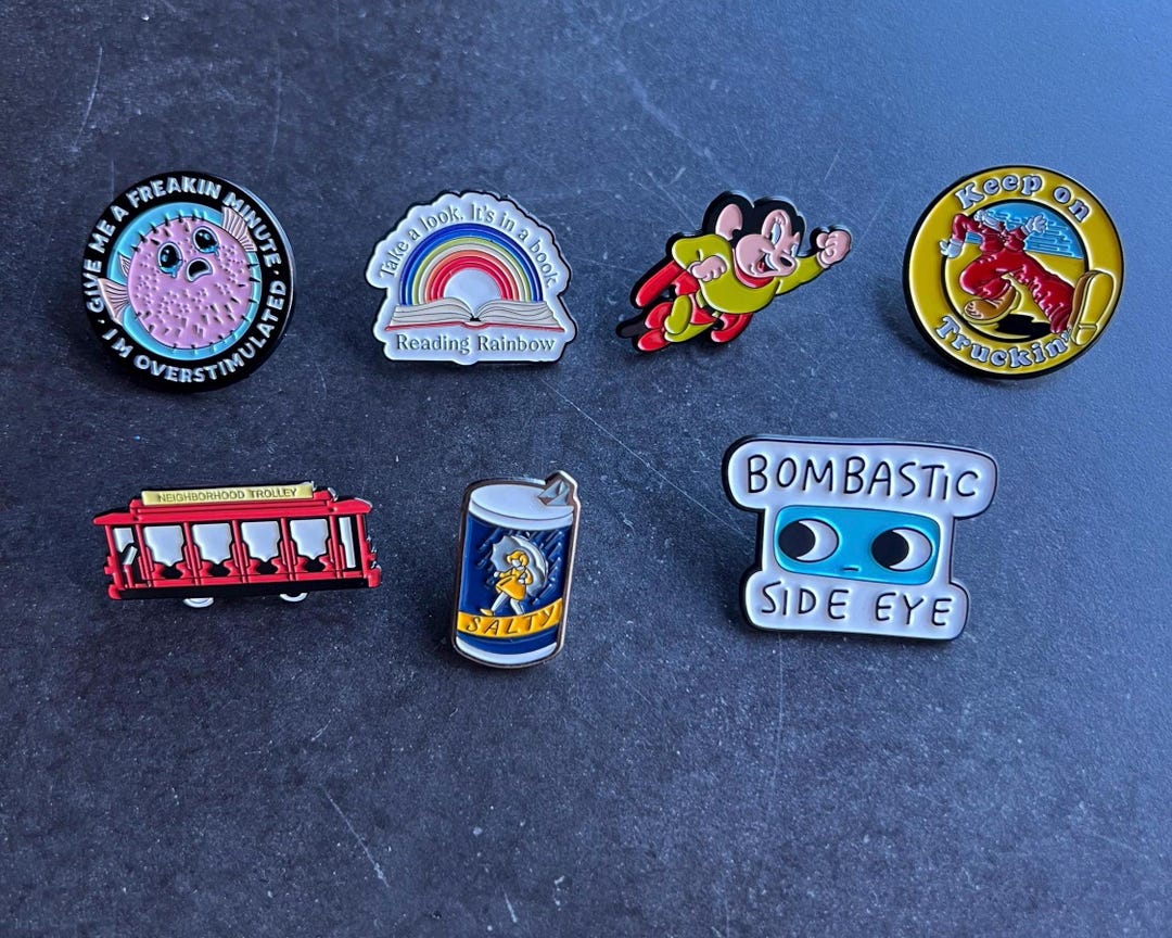 Cartoon Characters Enamel Pins - #53 - Etsy