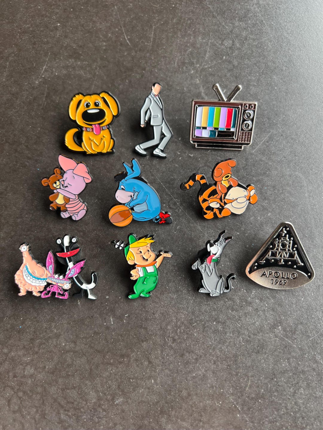 Vintage Cartoon Character Enamel Pins - #32 - Etsy