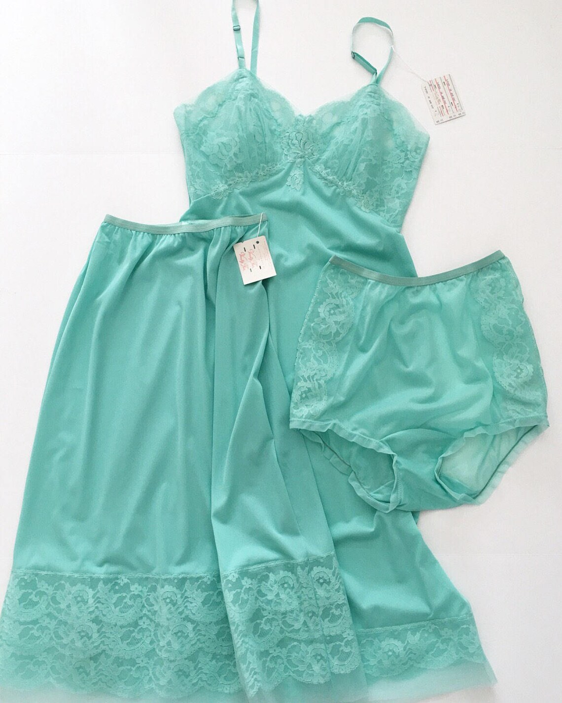 Vintage 1950s Lingerie Set 50s NEW Old Stock Vanity Fair Etsy