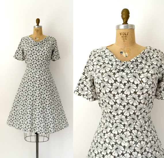 CLEARANCE SALE - Vintage 1950s Mode O Day Dress -