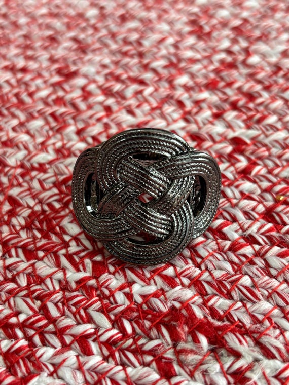 vintage adjustable statement ring - image 1