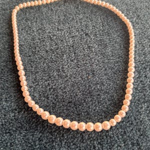 Vintage Faux Pearl Necklace