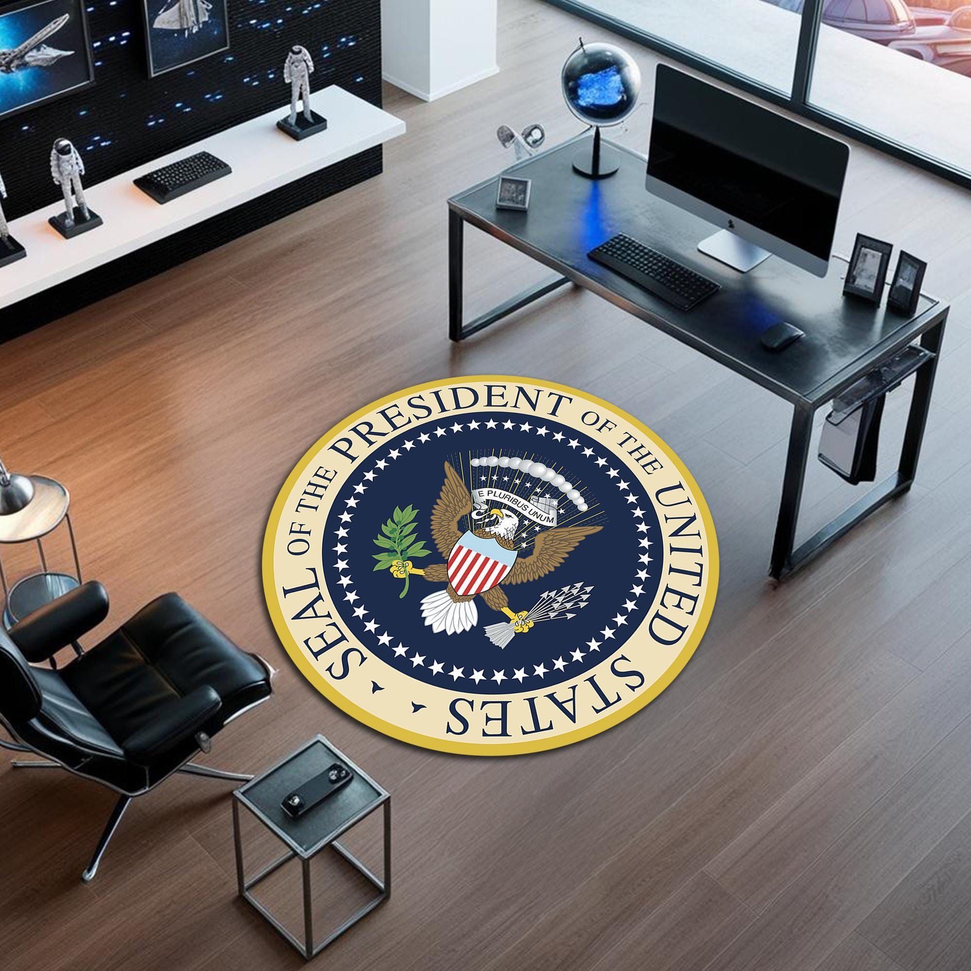 Vice President Rockefeller Rug American President Seal Rug, Office Gift, White House Decor - Etsy