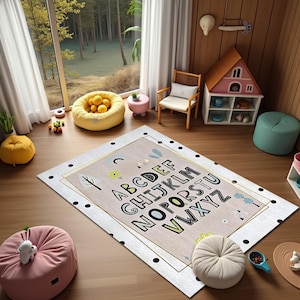 Kinderteppich: Alphabet Kinderteppich