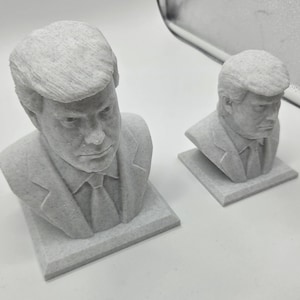 Trump Marble Bust