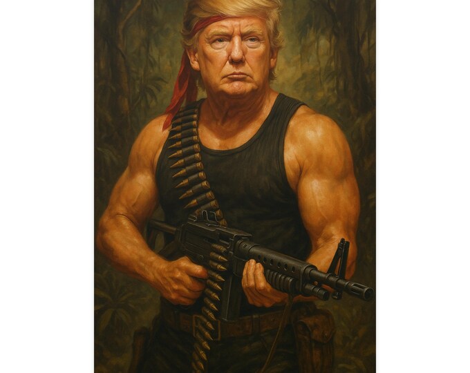 Trump is Rambo sia... he said he ended 7 wars in 7 mths this year ...