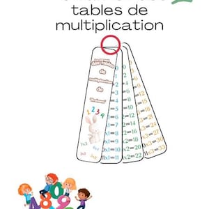 El cuaderno de tablas de multiplicar en formato llavero.